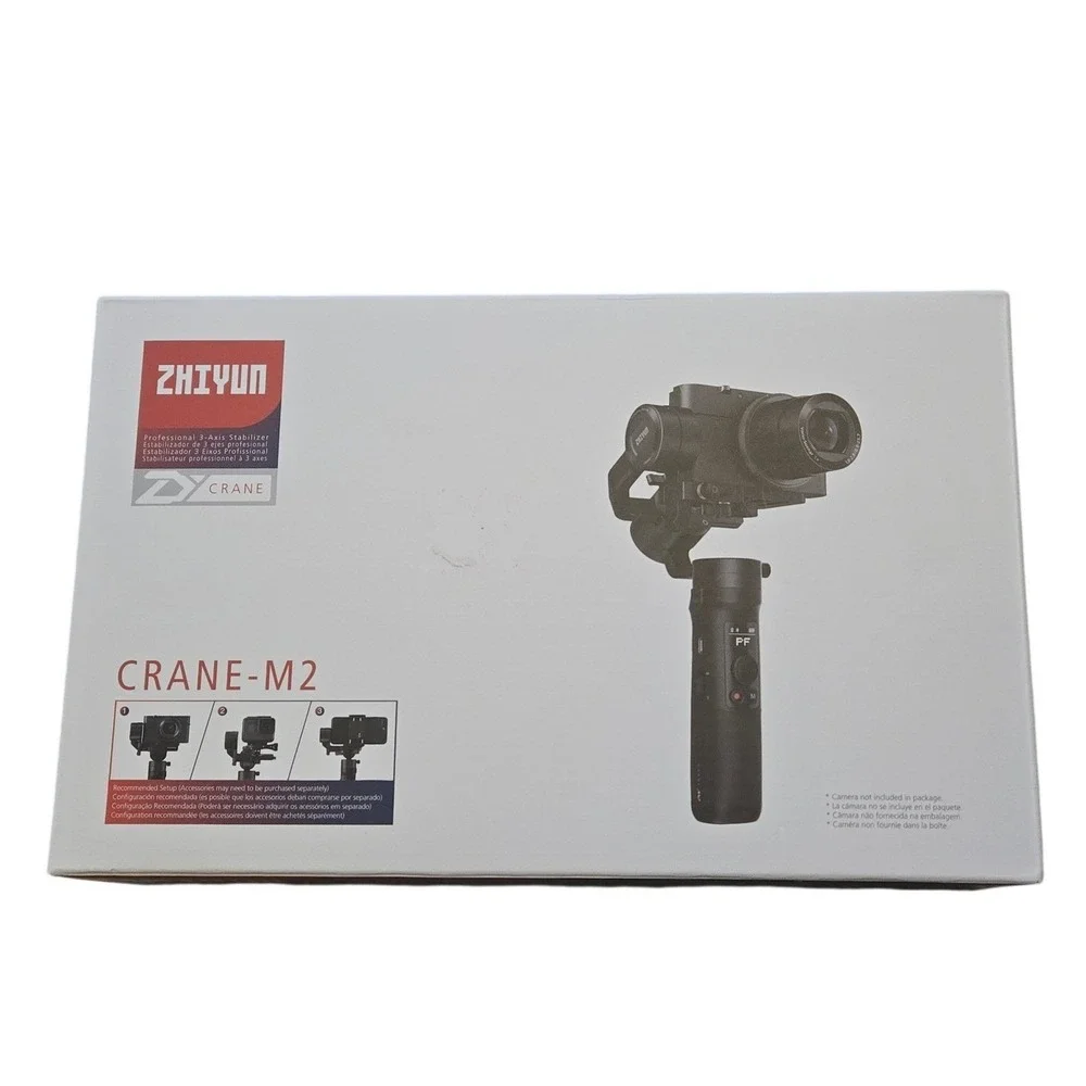 Zhiyun Crane-M2 3-Axis Handheld‎ Gimbal Stabilizer w/ Case & Accessories